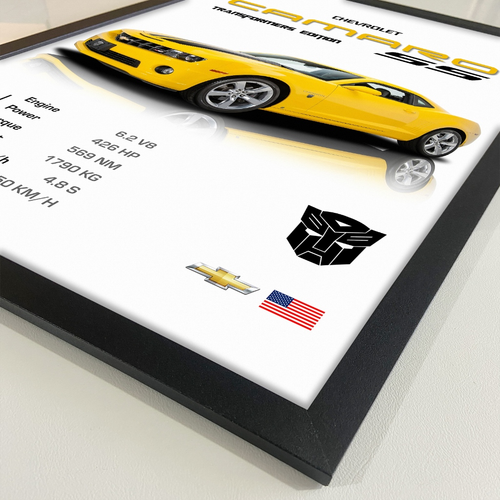 Camaro SS Poster 40x60cm