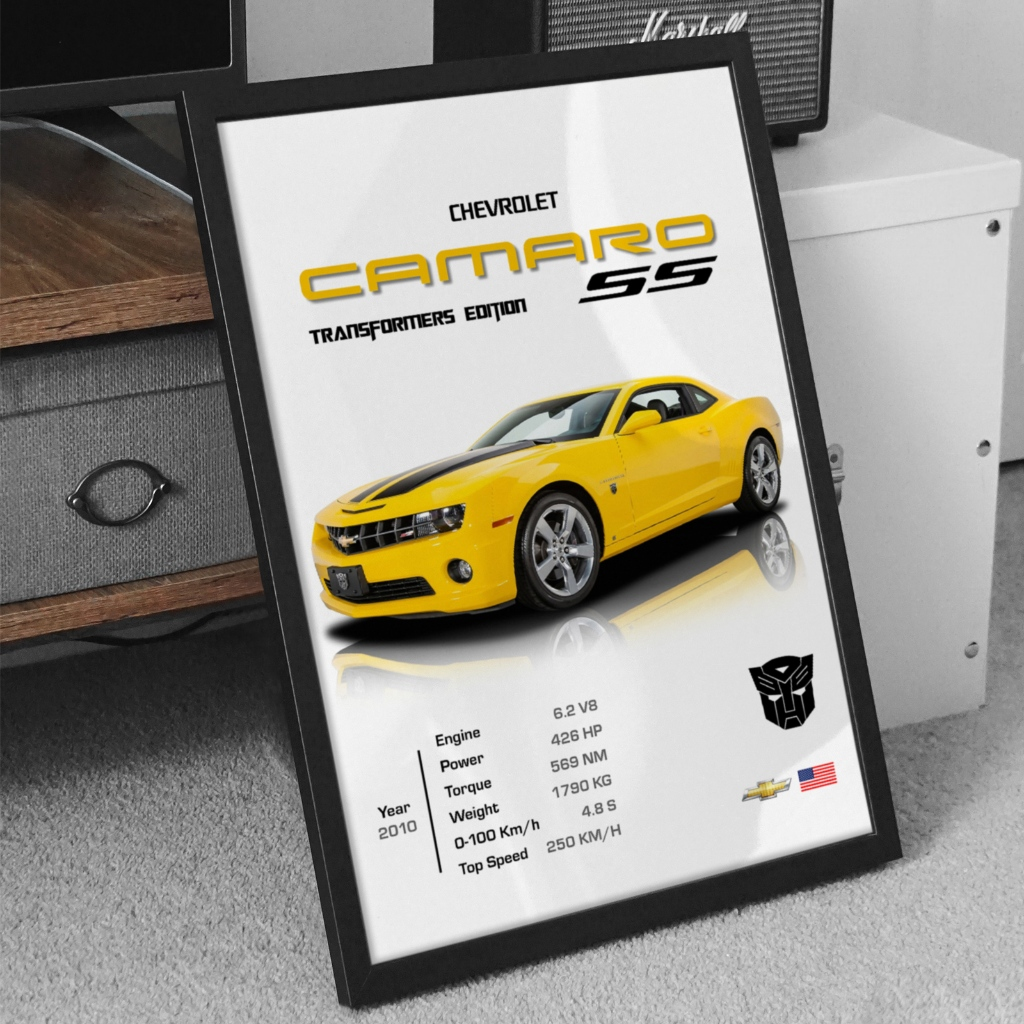 Camaro SS Poster 40x60cm